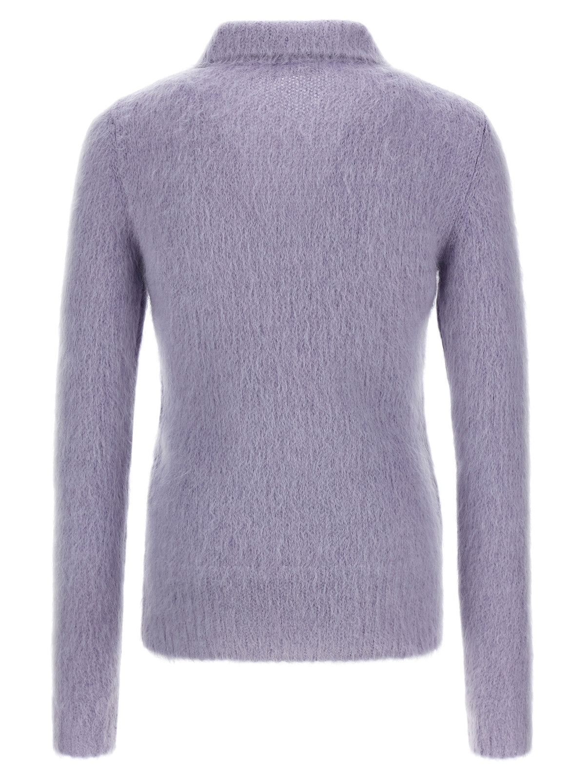 Purple Wool Cardigan