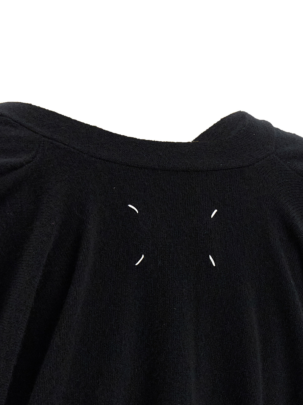 Black Wool Cardigan