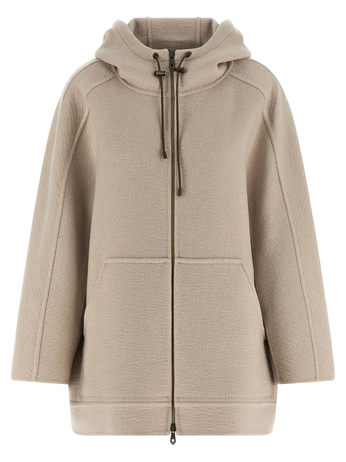 Beige Cashmere Coat