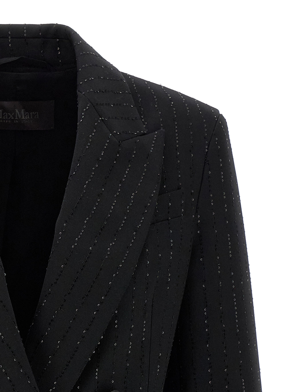 Black Virgin Wool Blazer