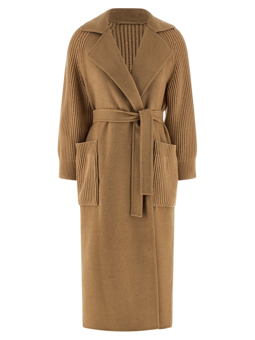 Beige Wool Coat