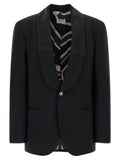 Black Virgin Wool Blazer