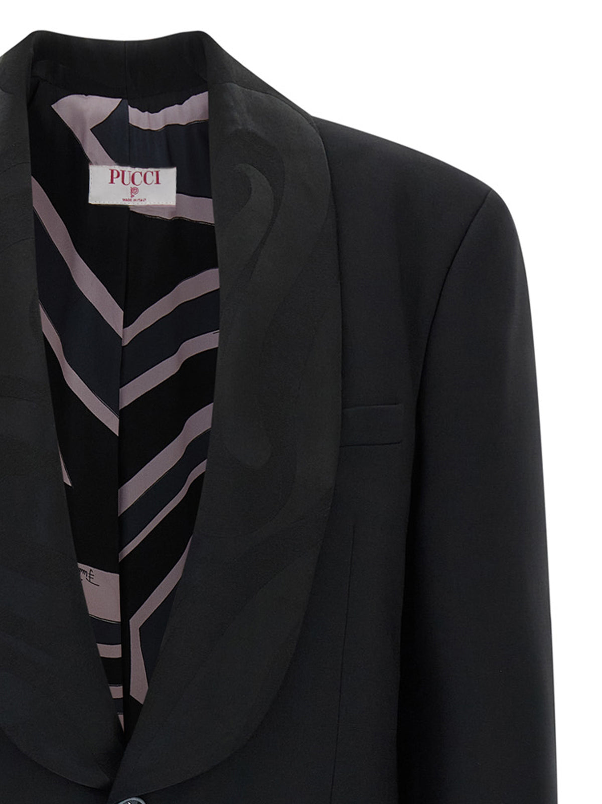 Black Virgin Wool Blazer