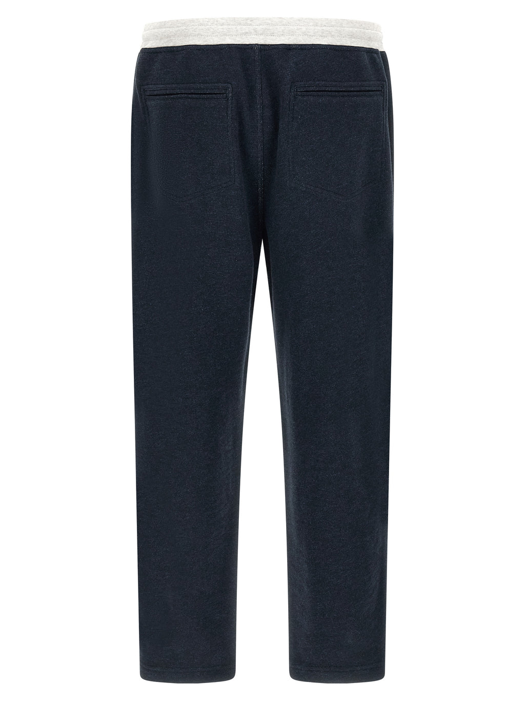 Blue Cotton Joggers (Workout Pants)