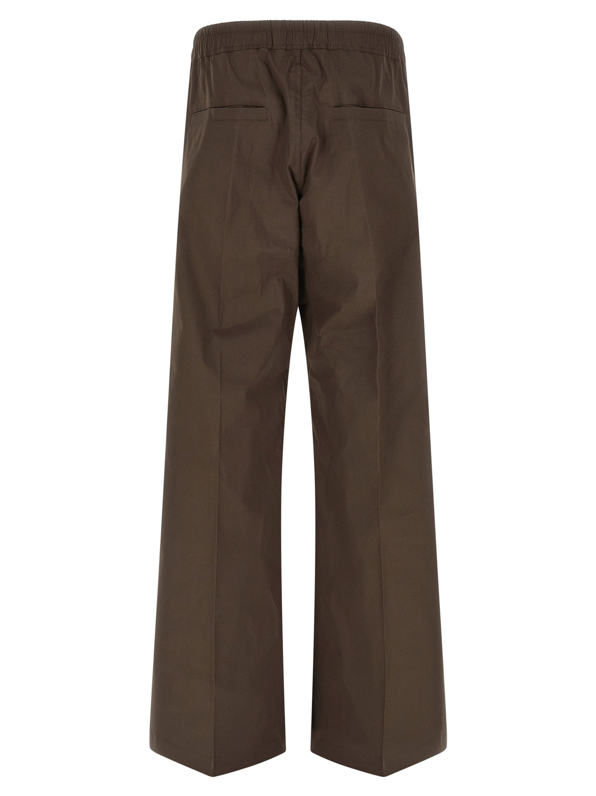 Brown Cotton Cargo Pants