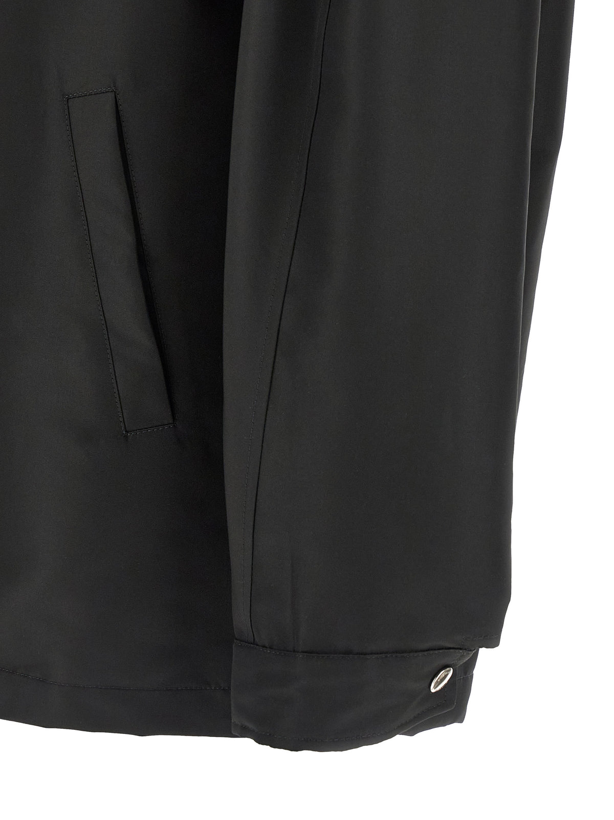 Black Polyester Jacket