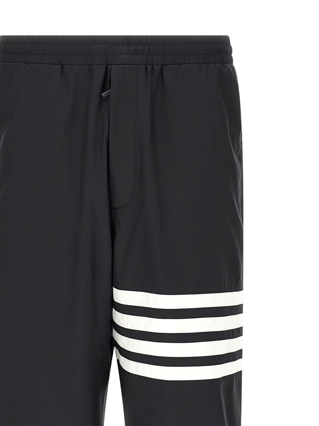 Blue Polyamide Joggers (Workout Pants)