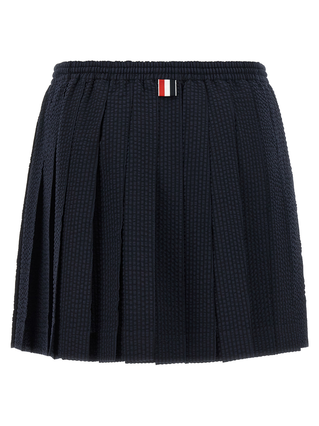 Blue Wool Long Skirt
