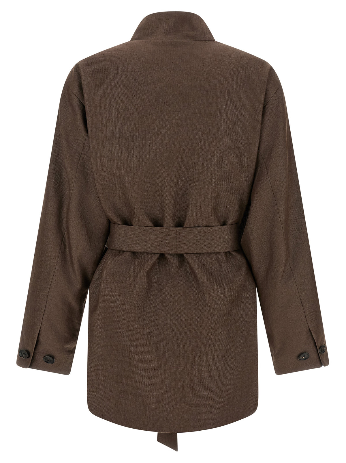 Brown Polyamide Blazer