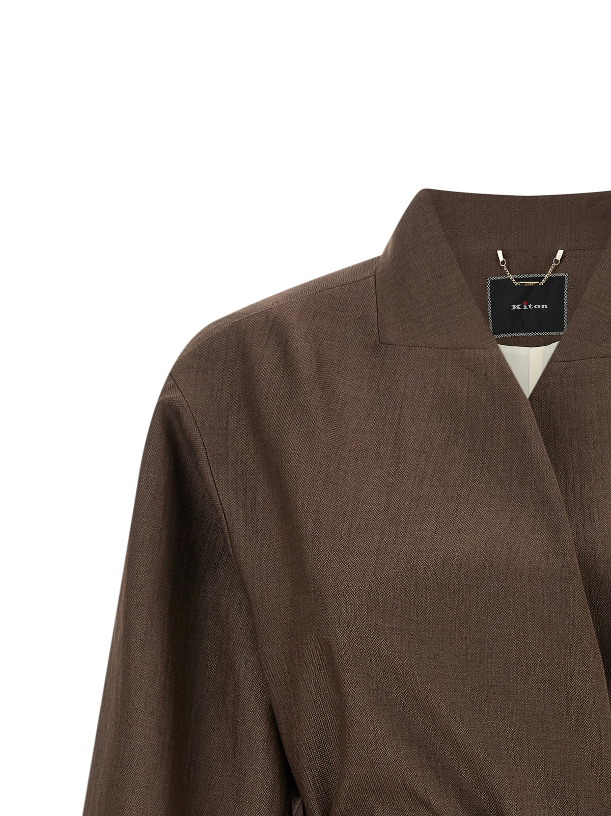 Brown Polyamide Blazer