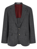 Gray Wool Blazer