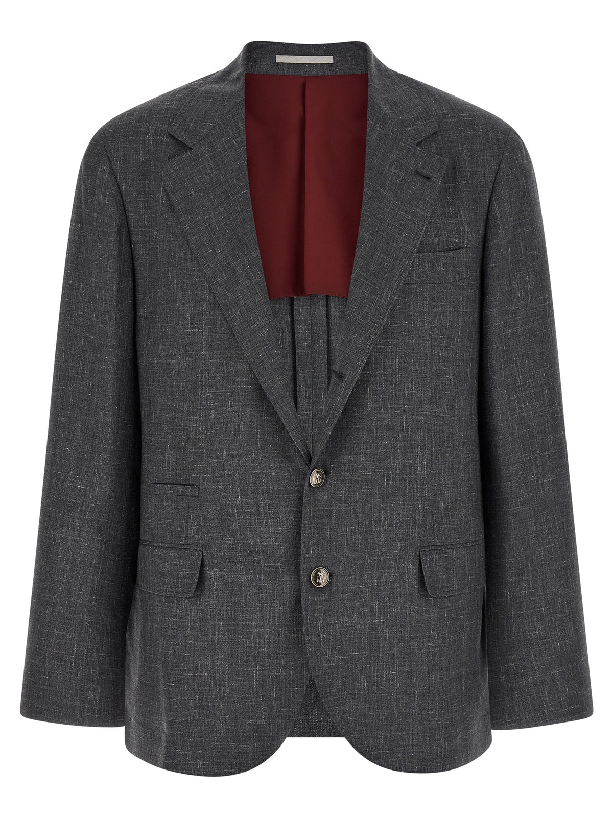 Gray Wool Blazer