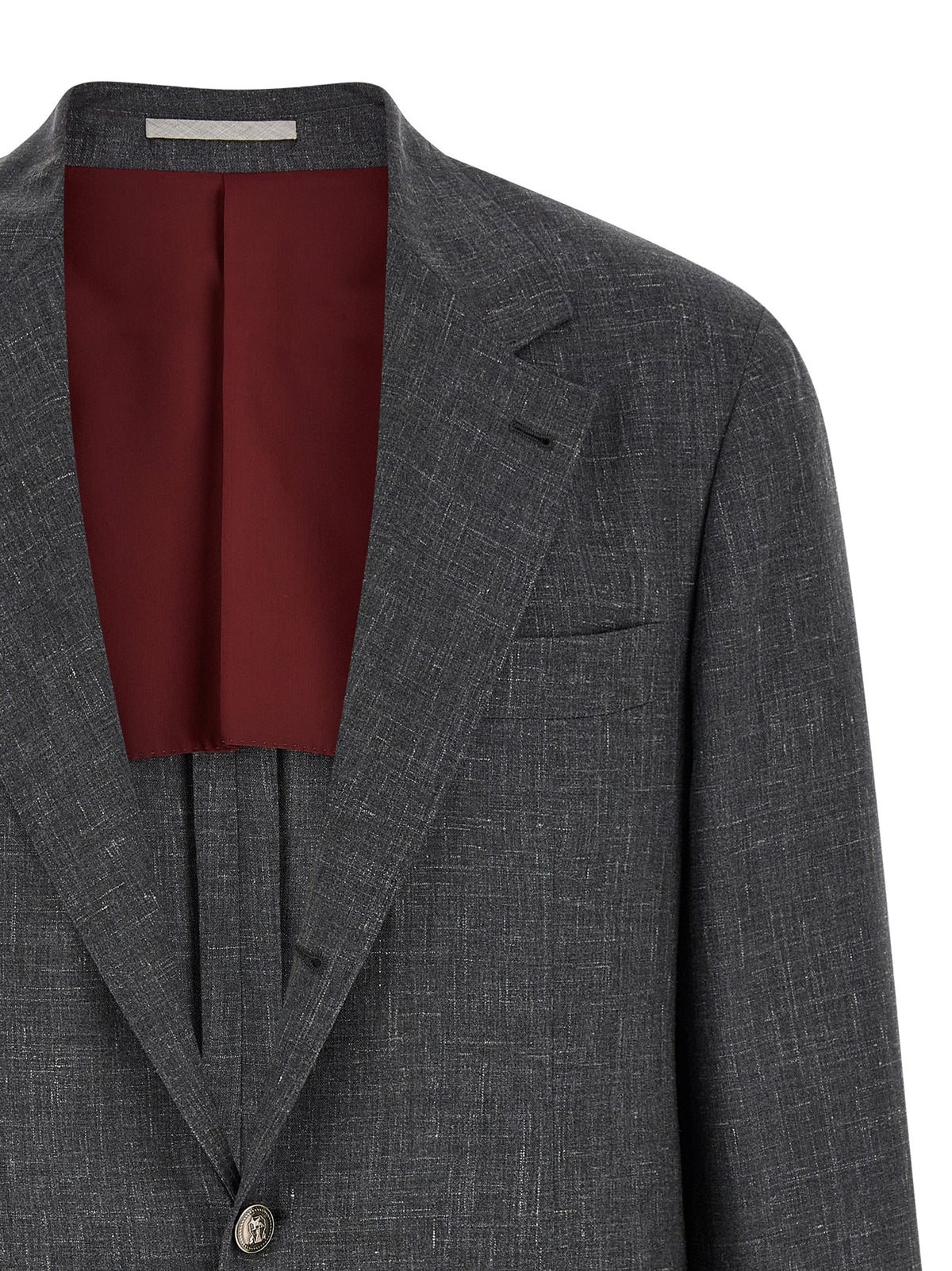 Gray Wool Blazer