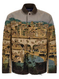 Multicolor Polyester Jacket