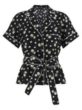 Black Silk Blouse