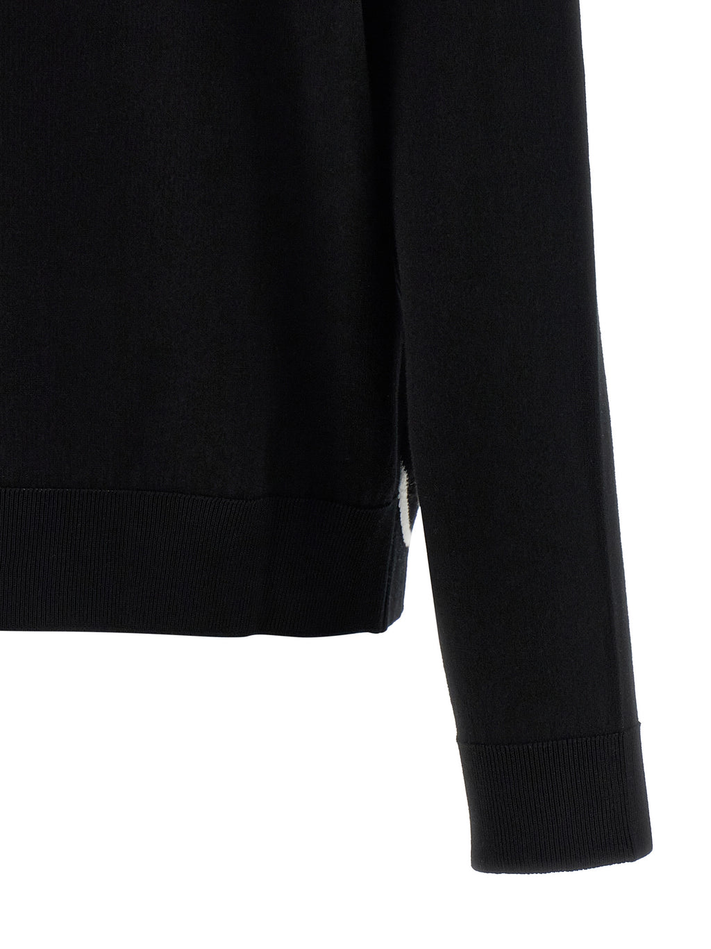 Bicolor Cotton Cardigan