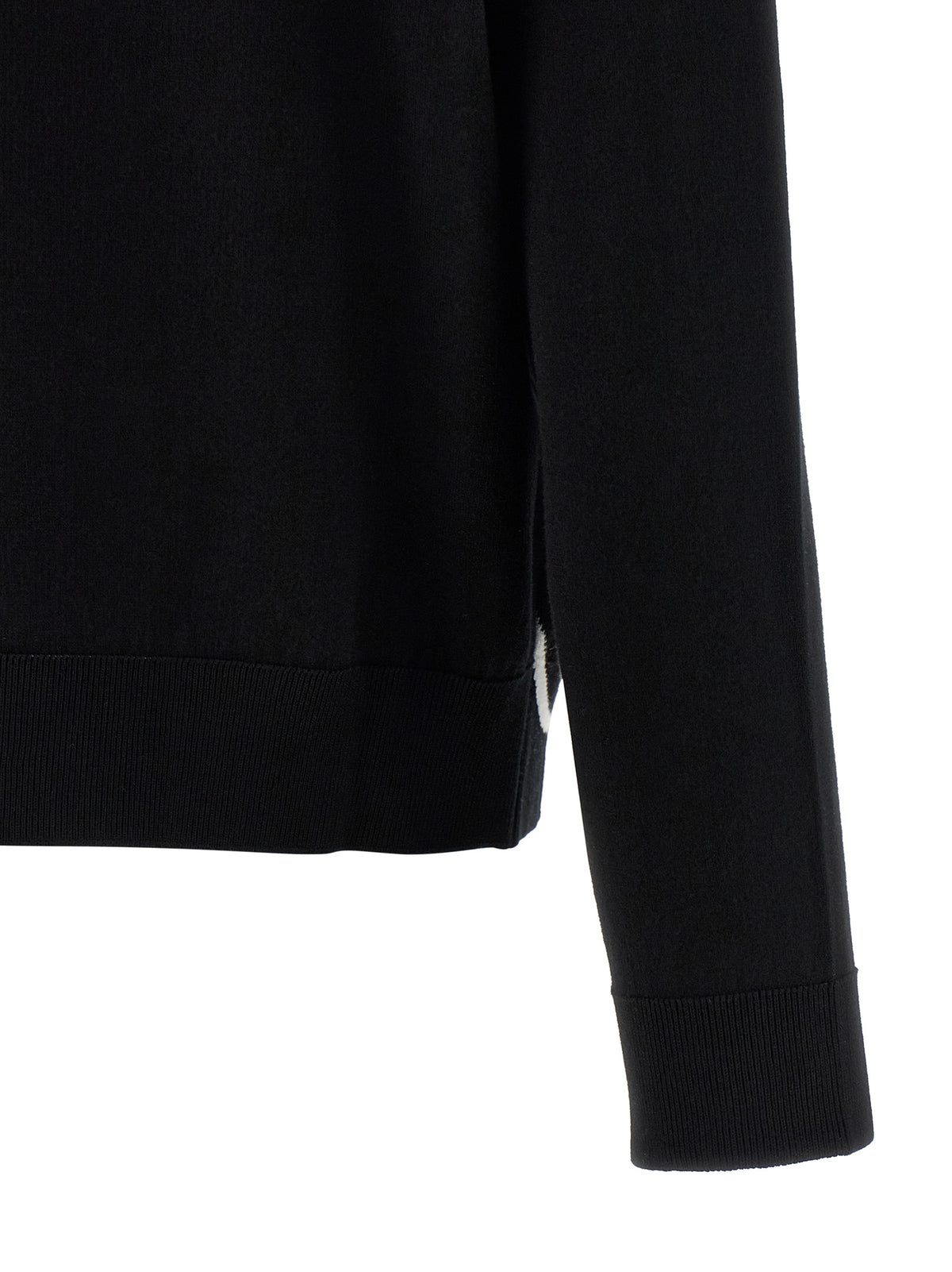 Bicolor Cotton Cardigan