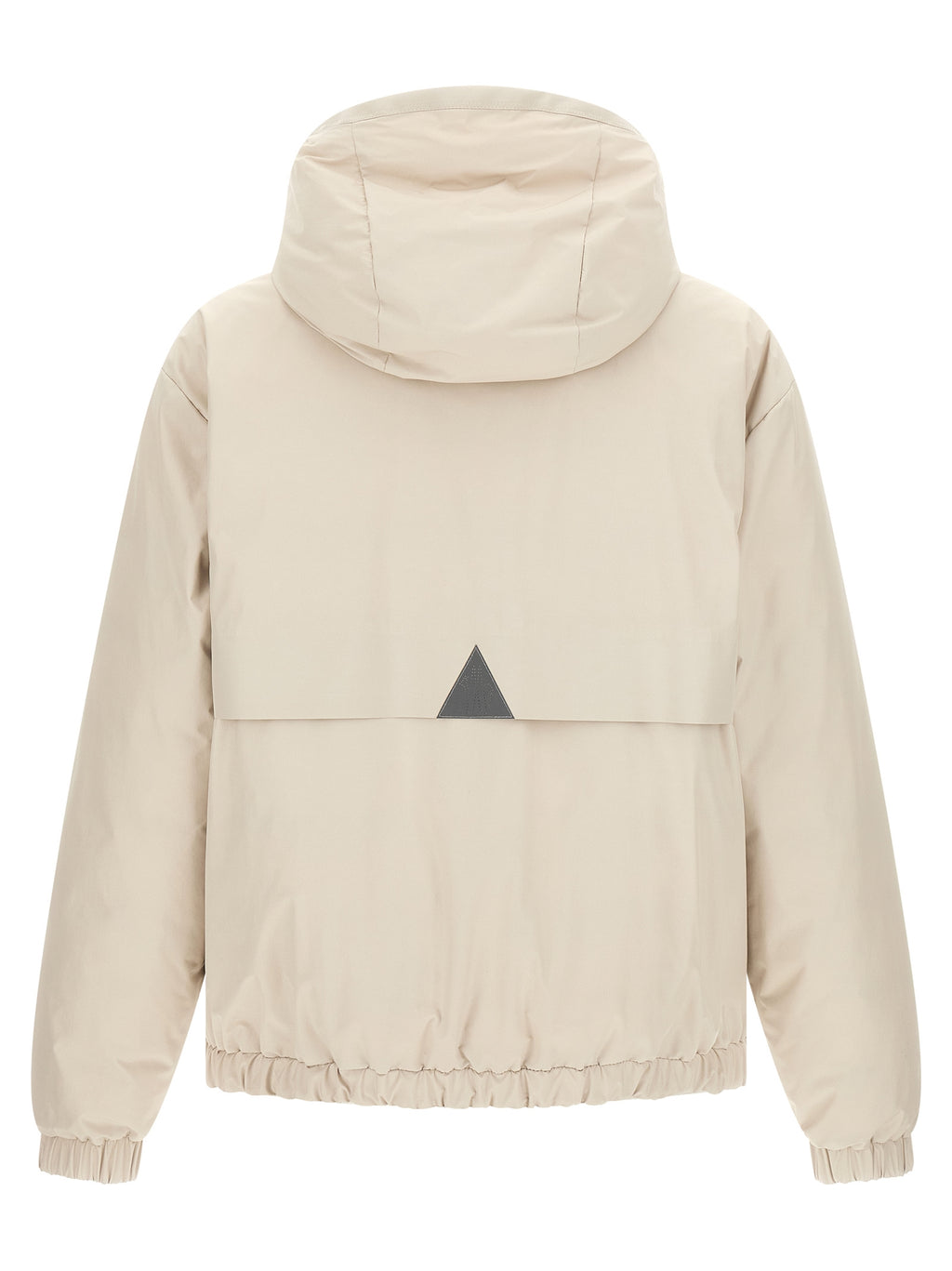 Beige Polyamide Shell Jacket