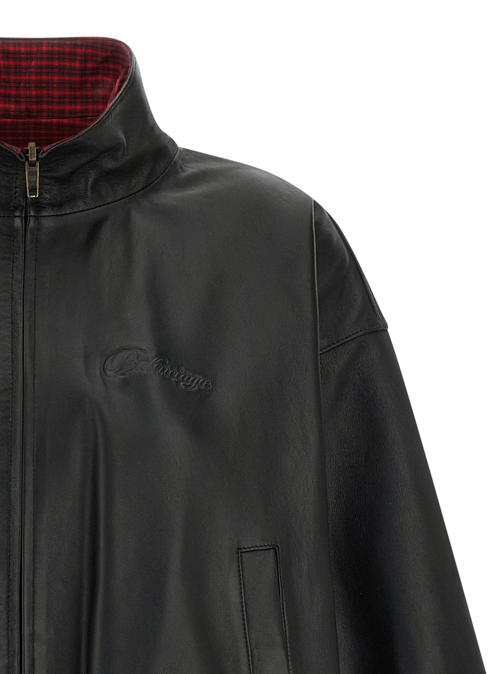 Black Lamb Leather Leather Jacket