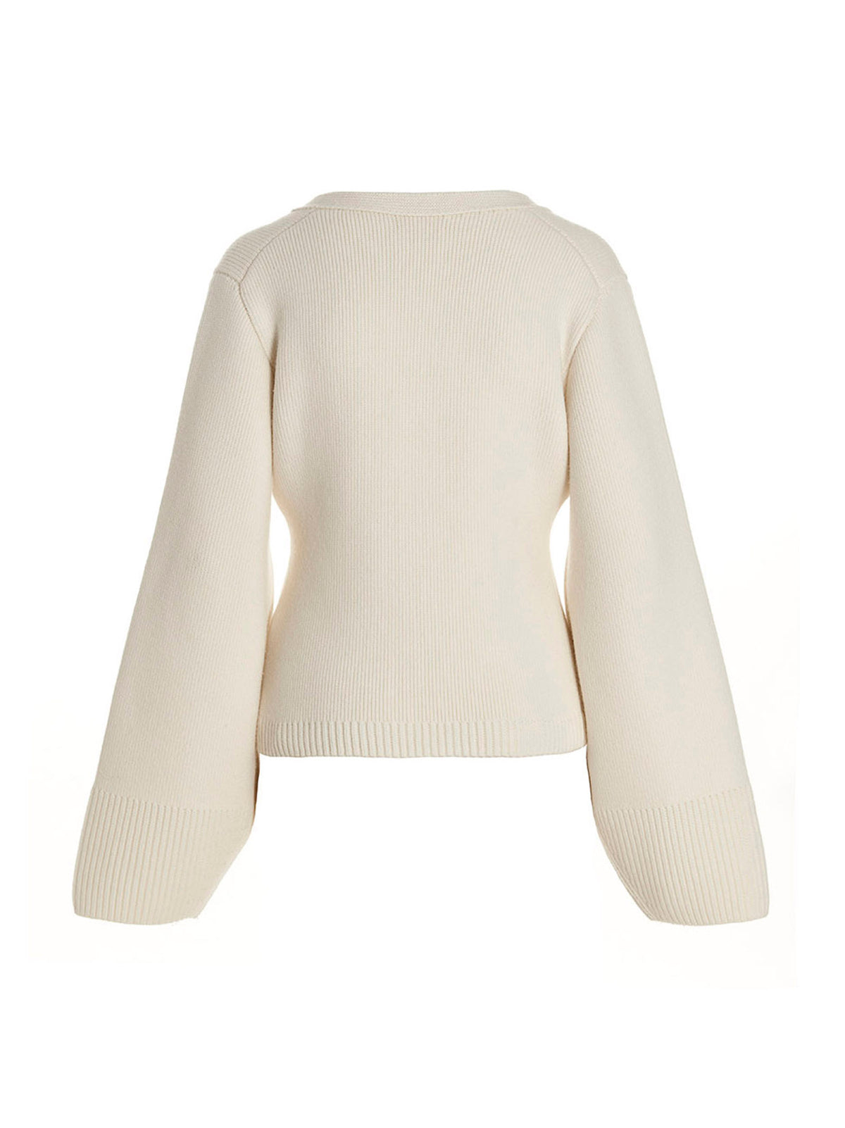 White Cashmere Cardigan