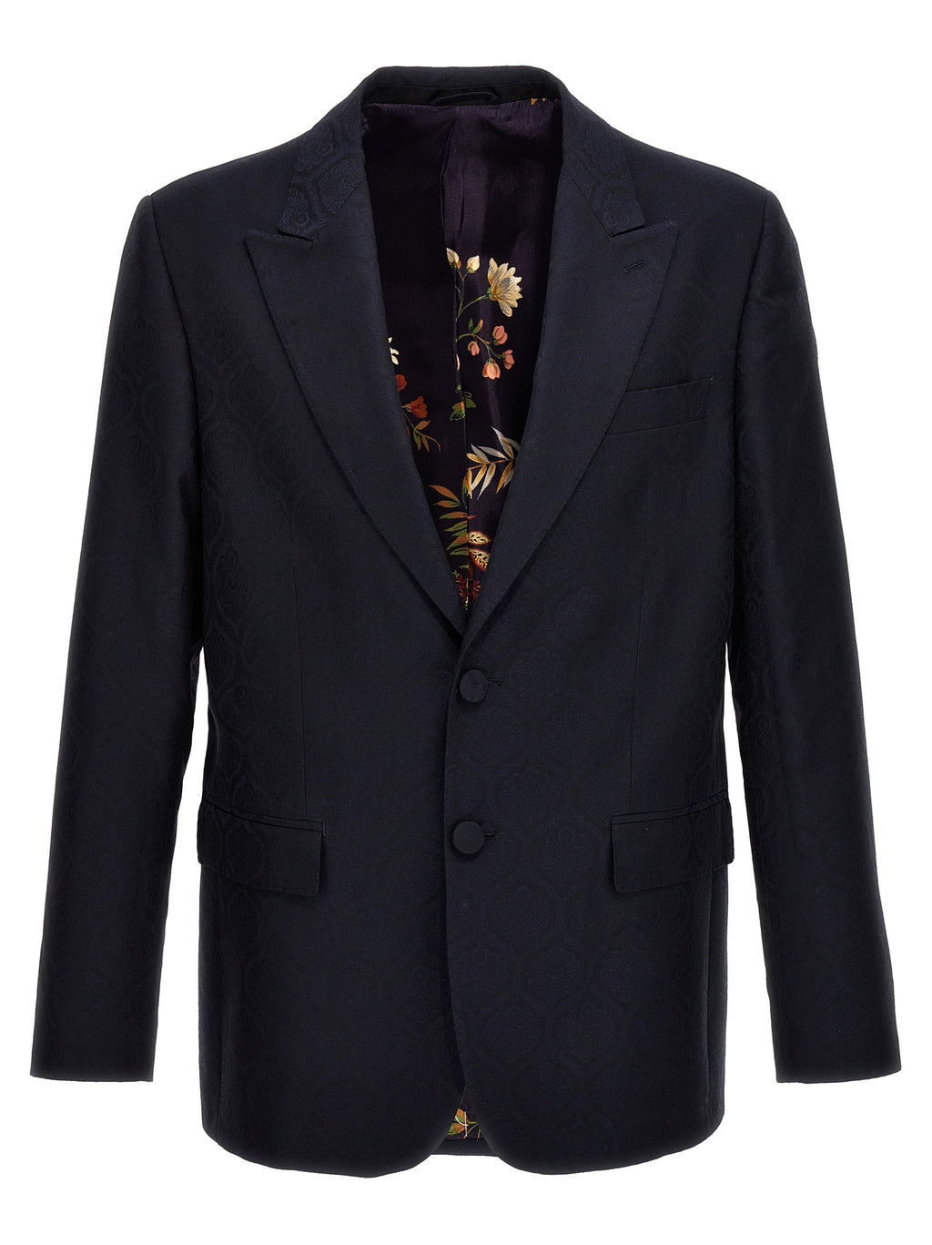 Blue Cotton Blazer