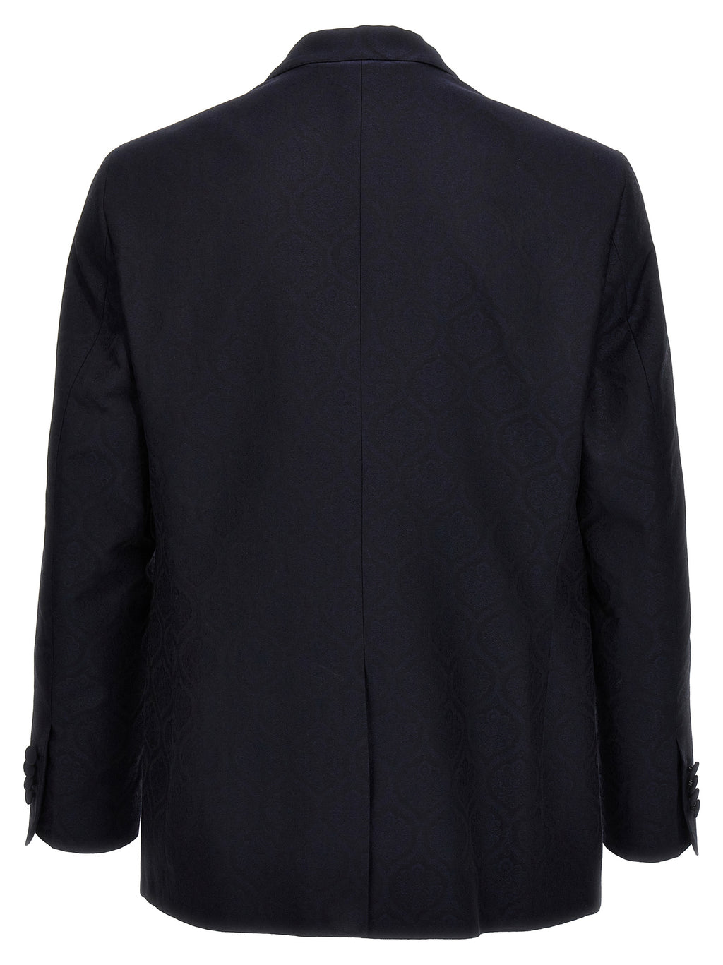 Blue Cotton Blazer
