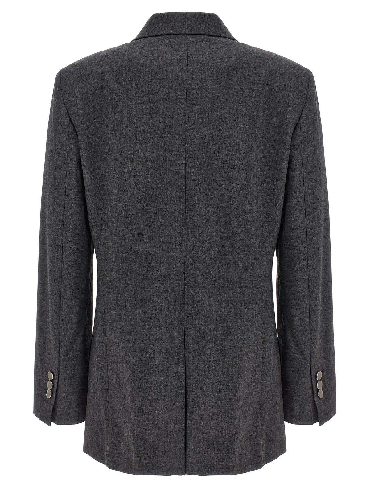 Gray Wool Blazer
