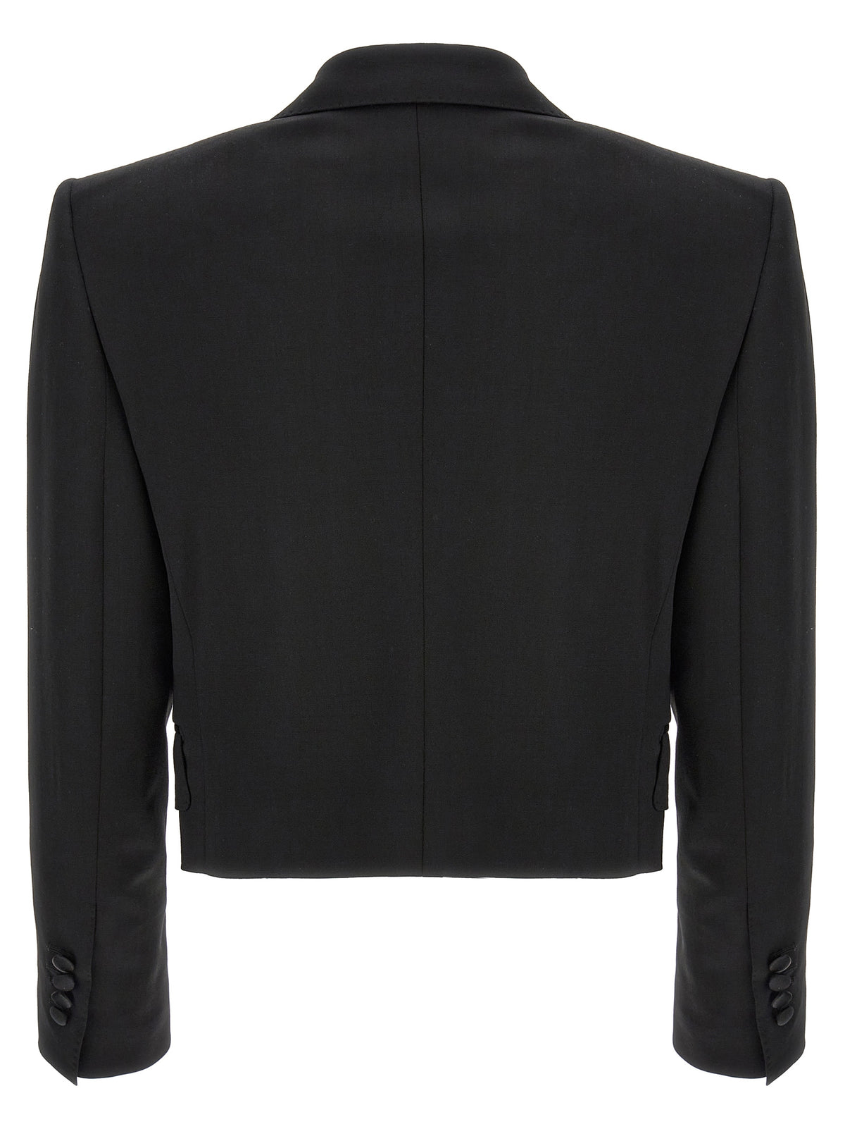 Black Virgin Wool Blazer