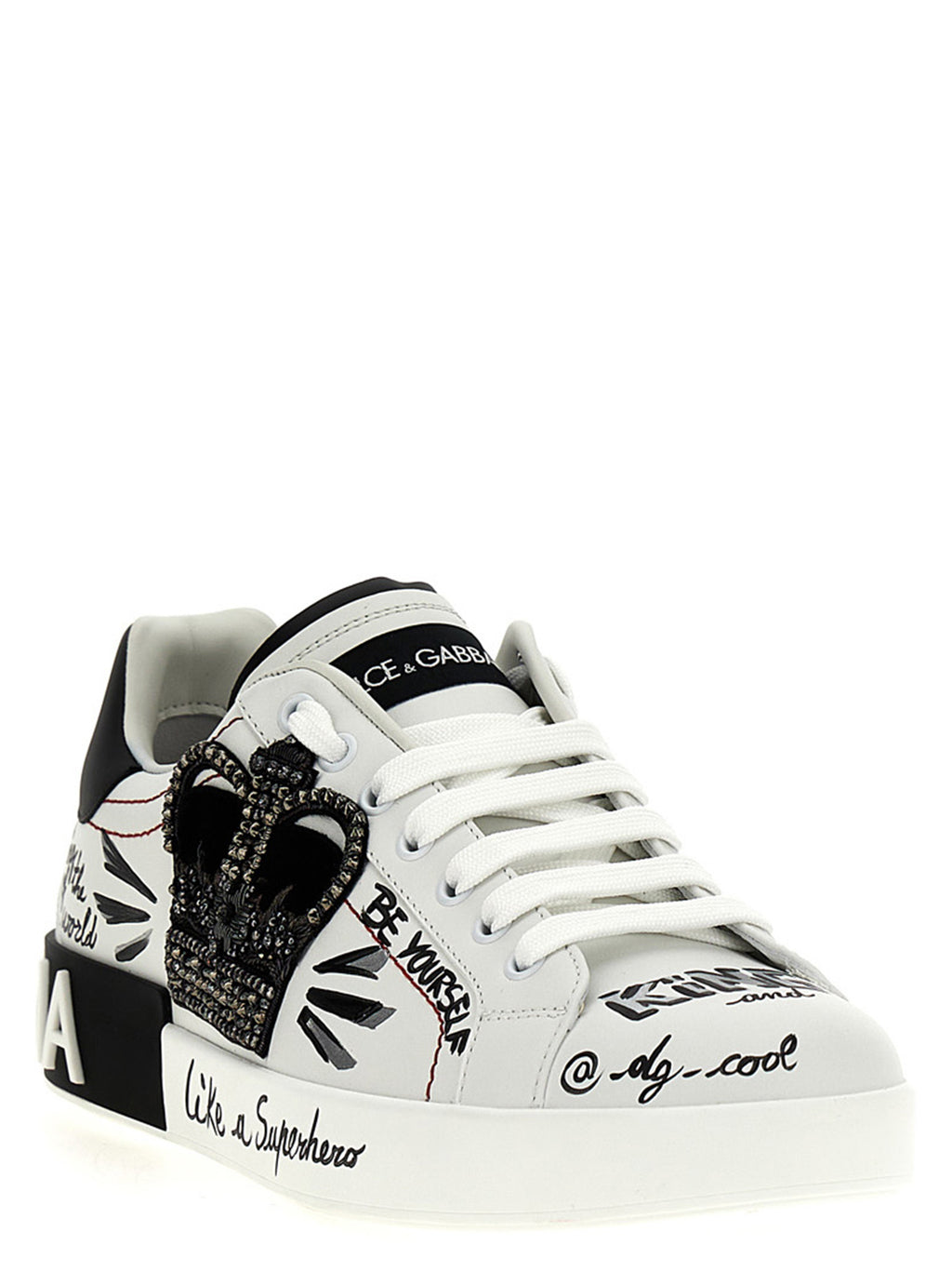 Bicolor Calfskin Sneakers