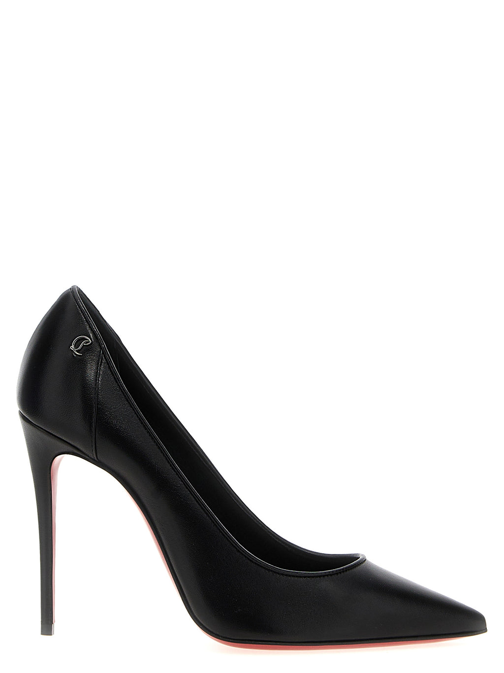Black Napa Leather / Calf Bos Taurus High Heel Pumps