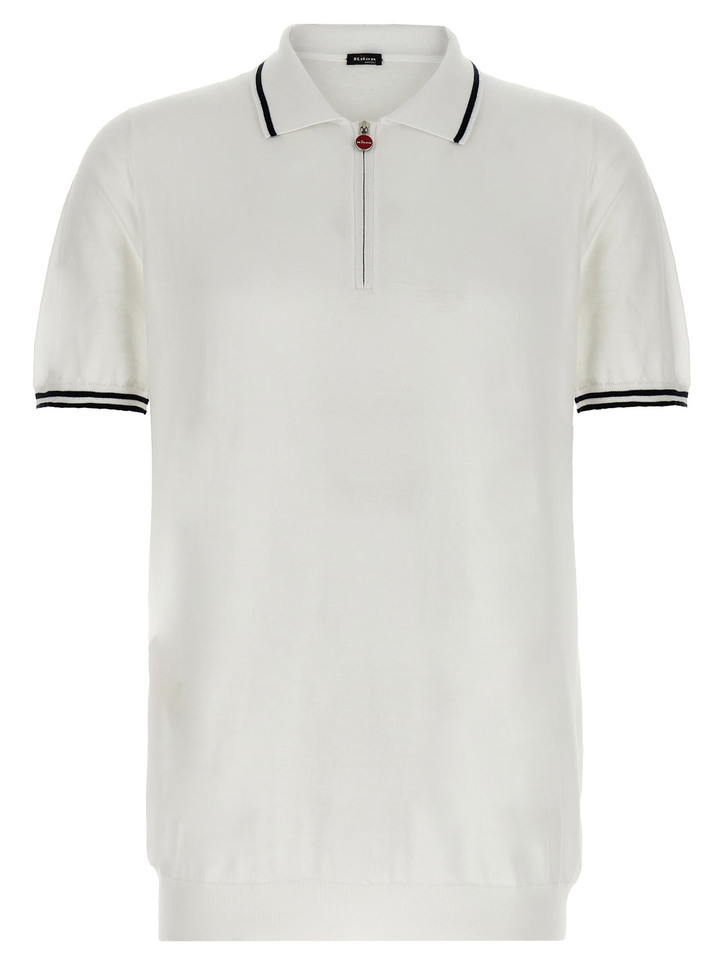 White Cotton Polo Shirt