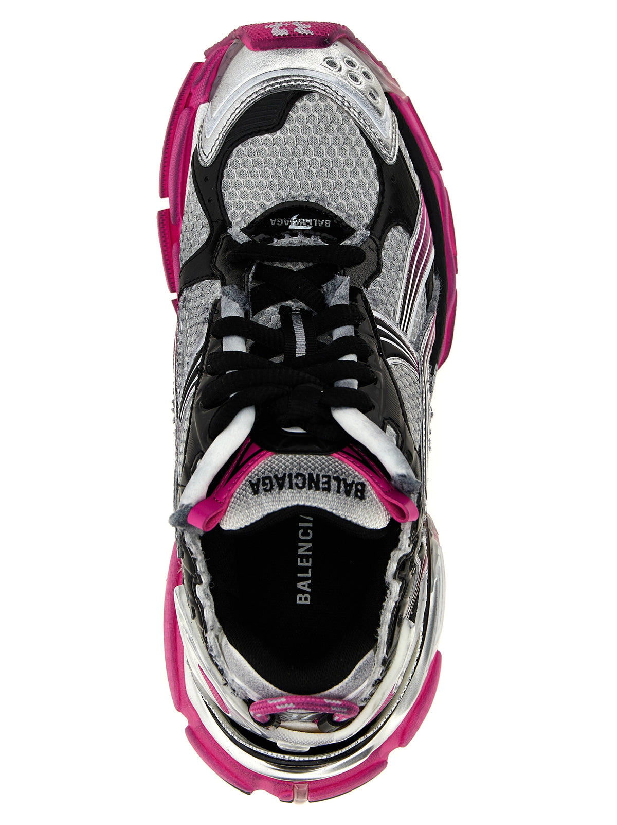 Multicolor Polyethylene Athletic Sneakers