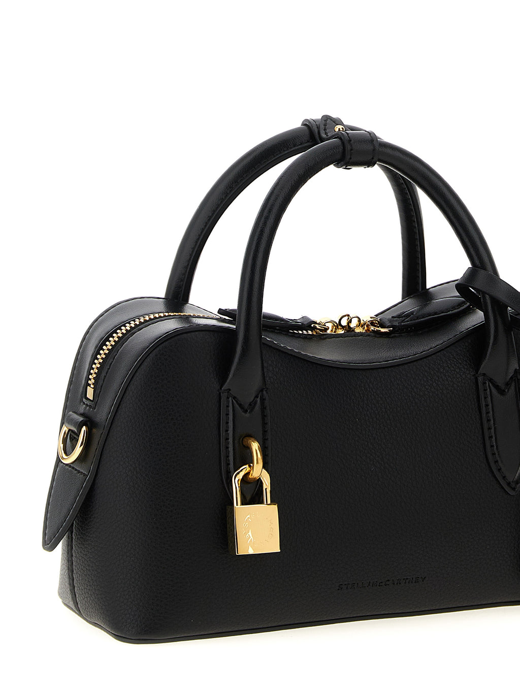 Black Polyamide Crossbody Bag