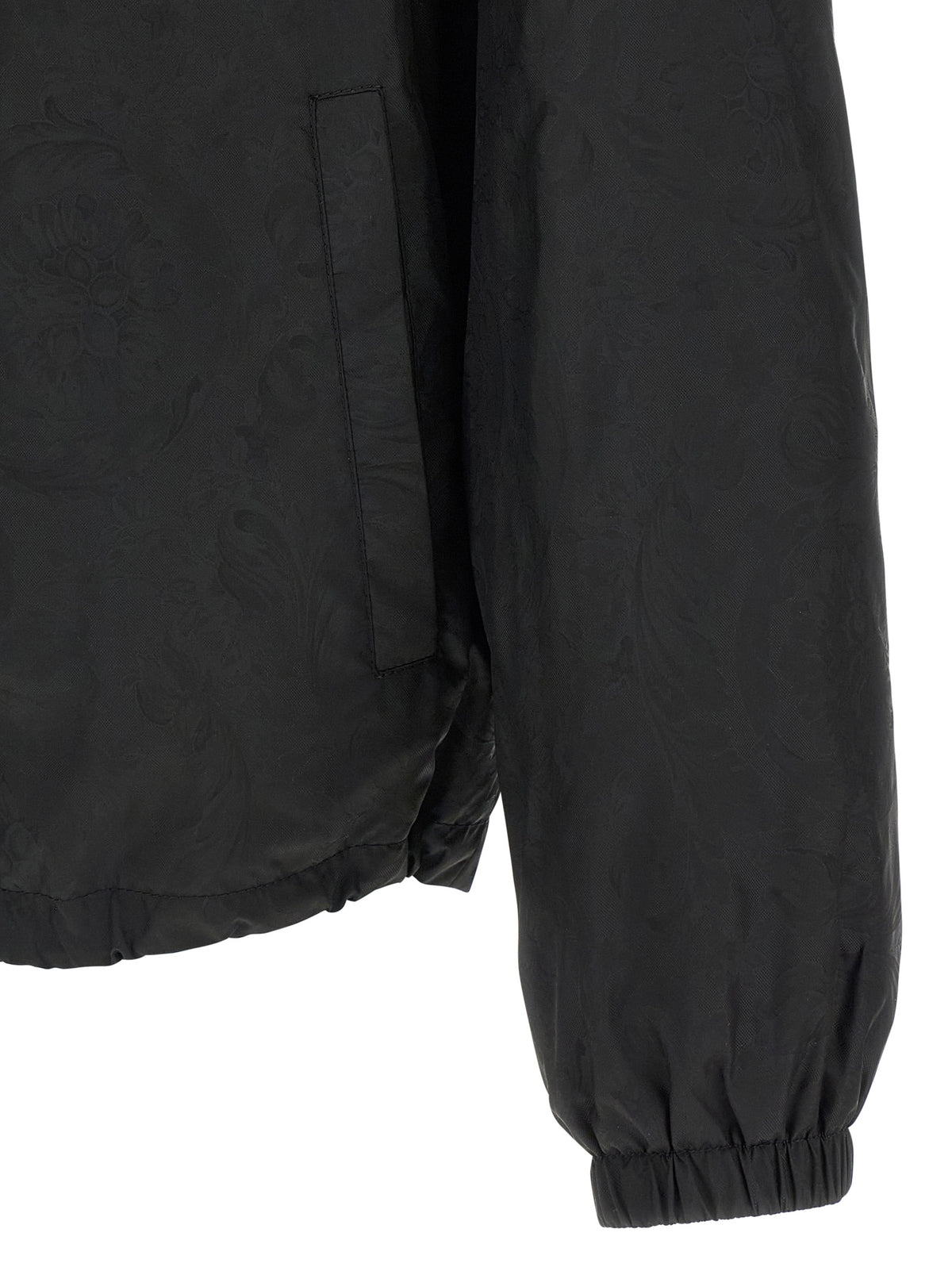 Black Nylon Shell Jacket