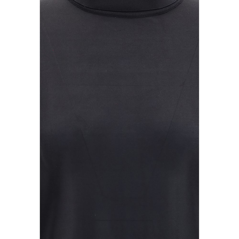Black Silk Sweatshirt