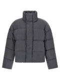 Gray Wool Full-Length Jacket