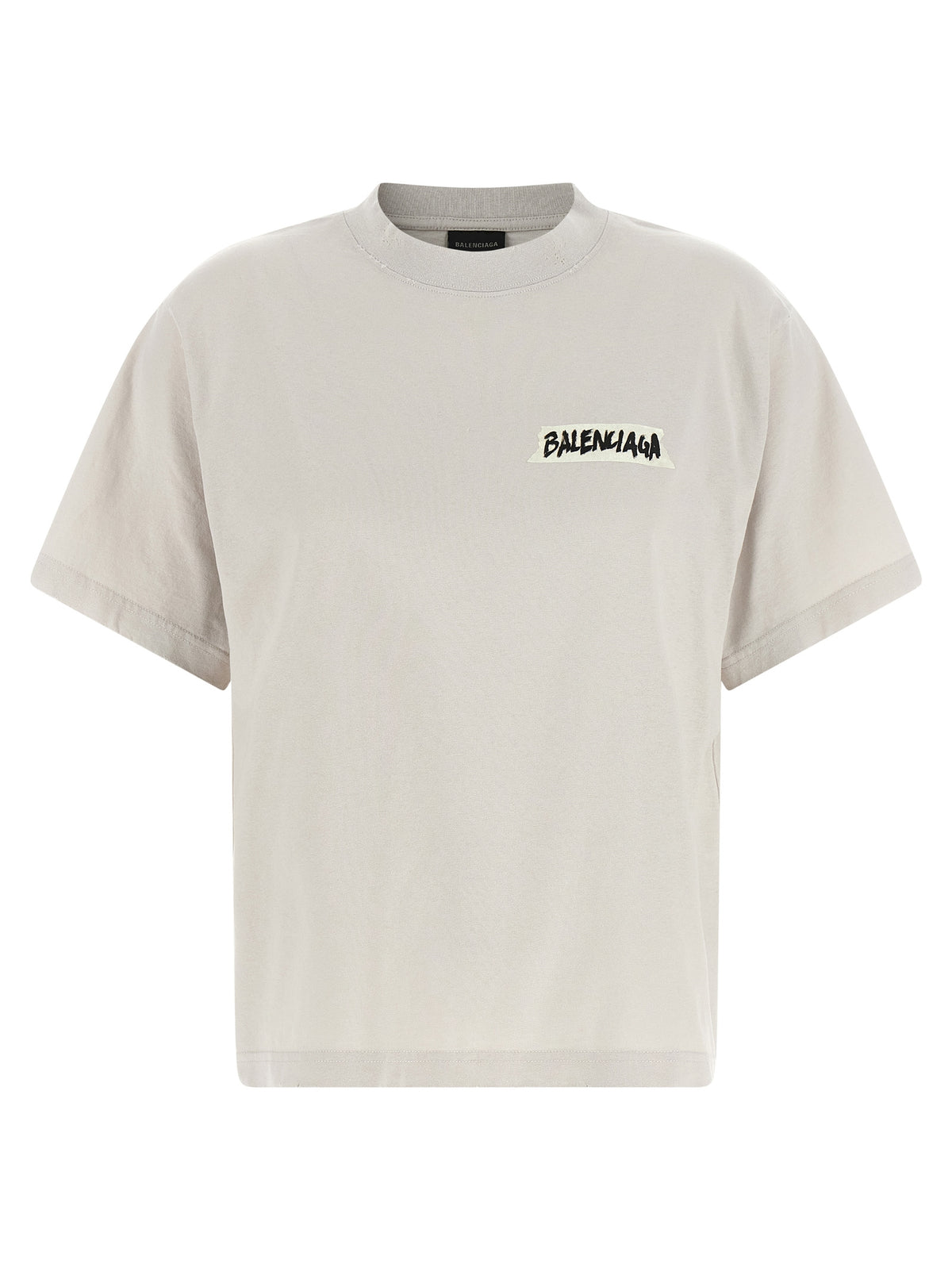 Gray Cotton T-Shirt