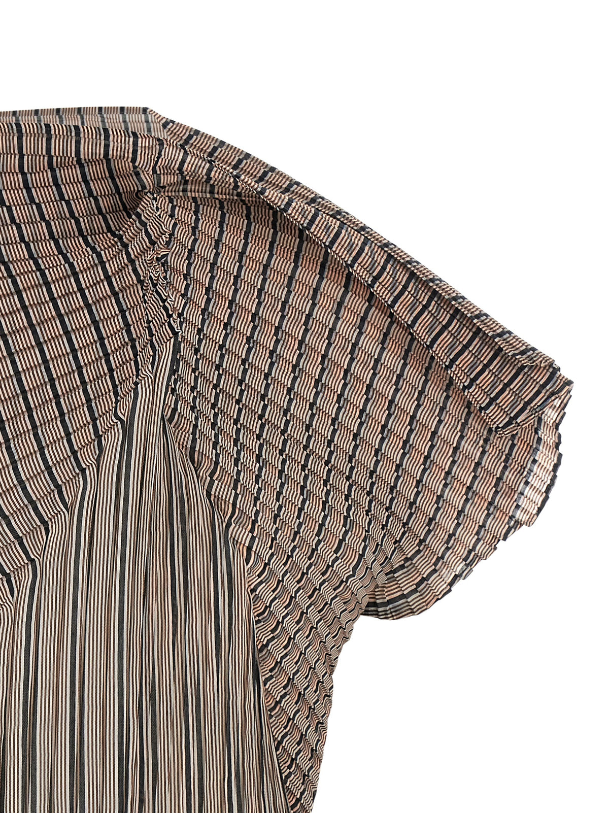 Brown Polyester Blouse