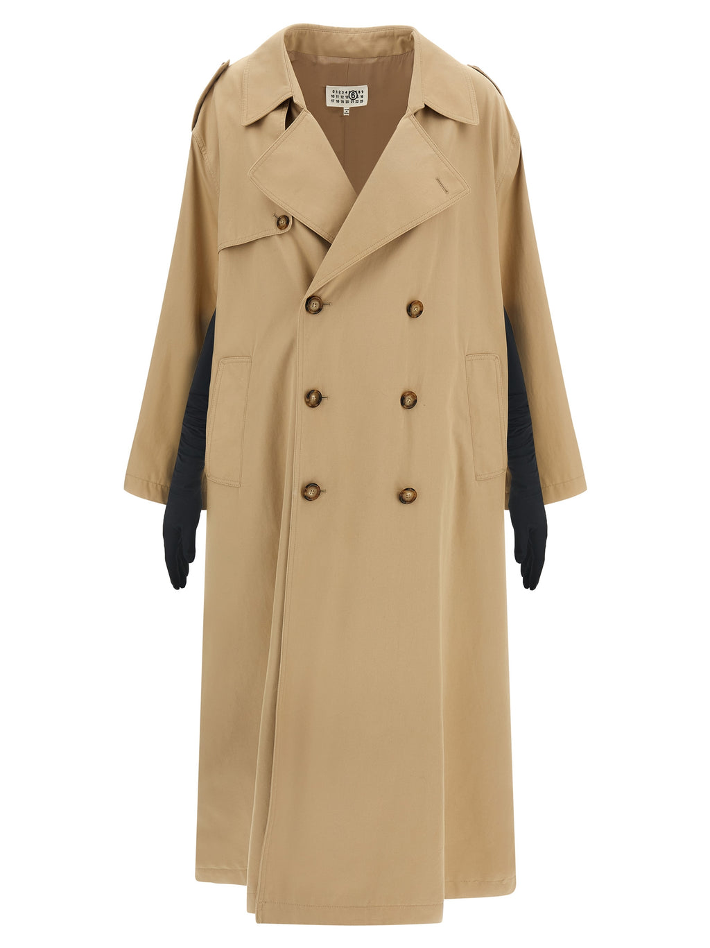 Beige Cotton Coat