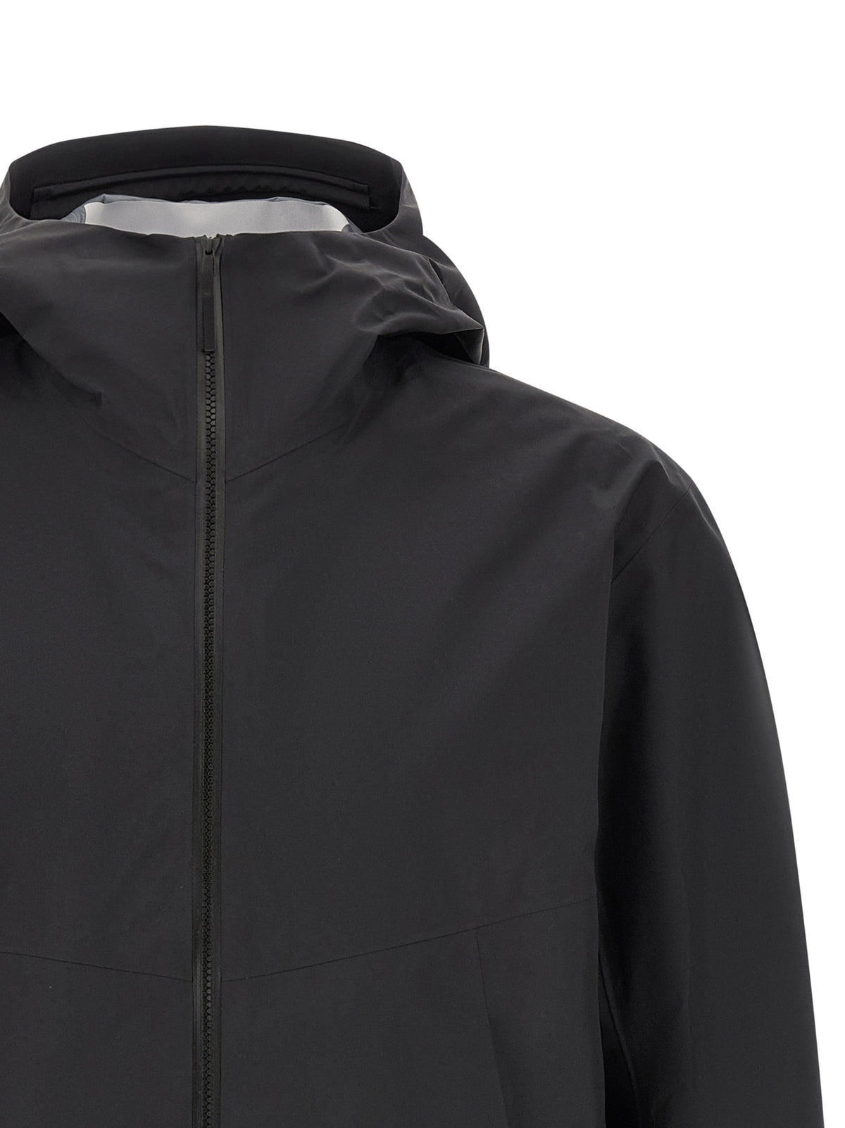 Black Nylon Shell Jacket