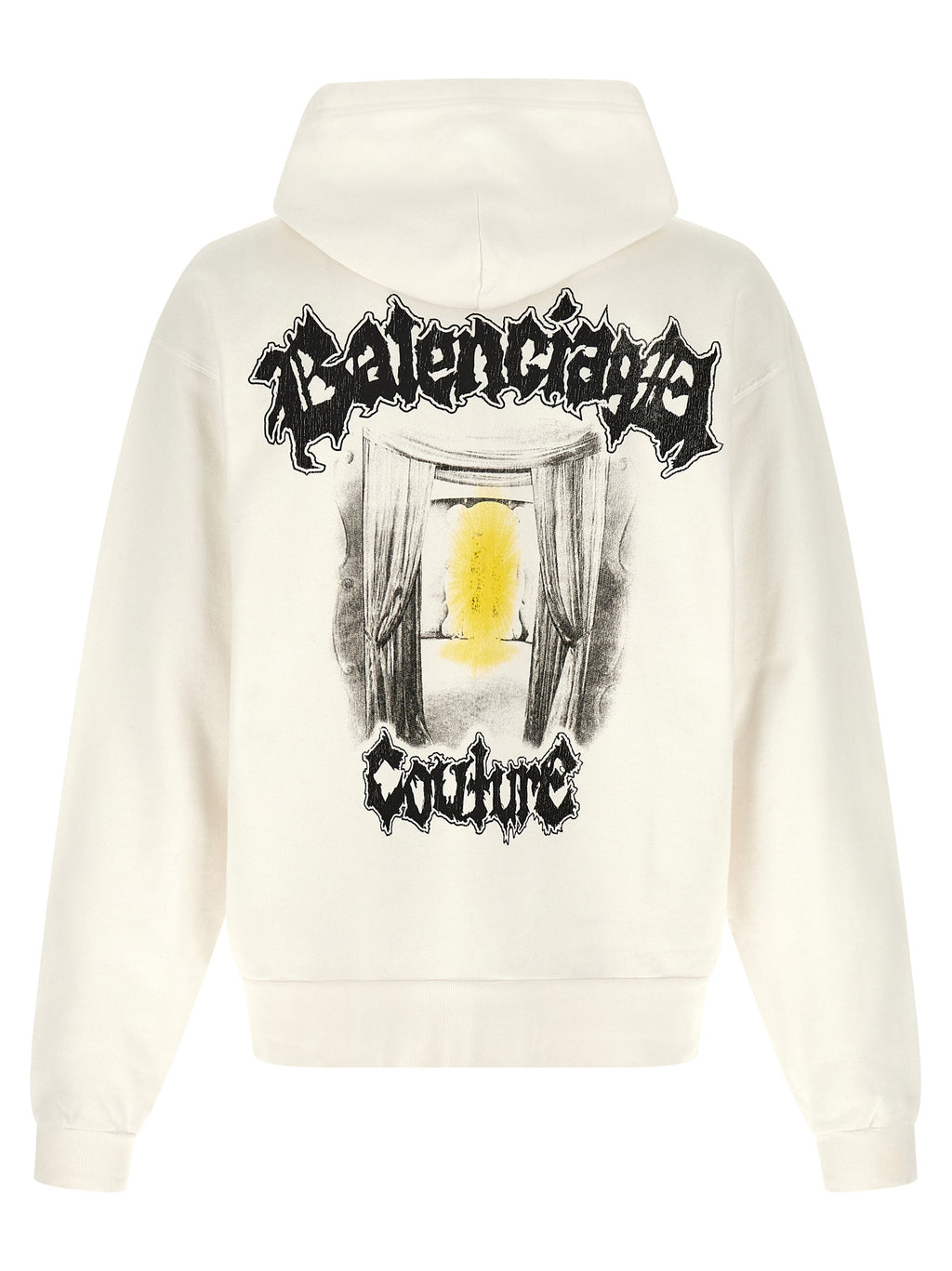 White Cotton Sweatshirt