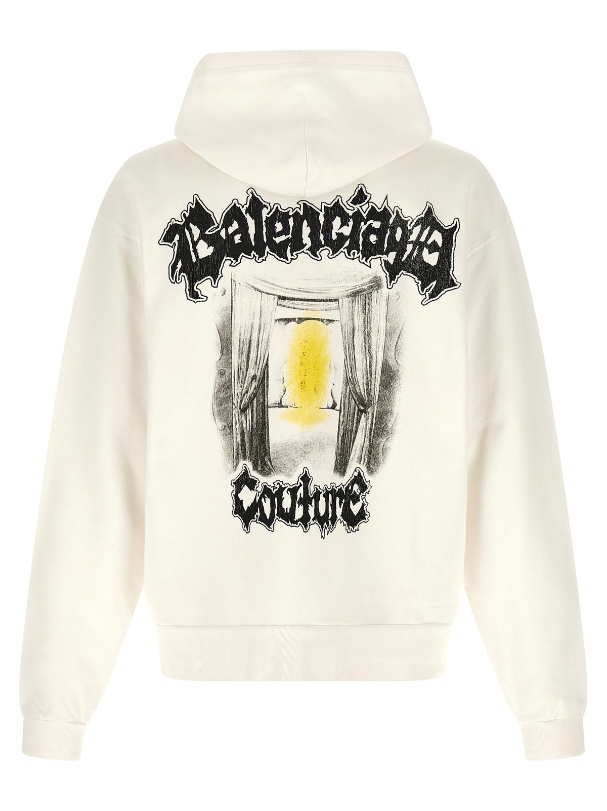 White Cotton Sweatshirt