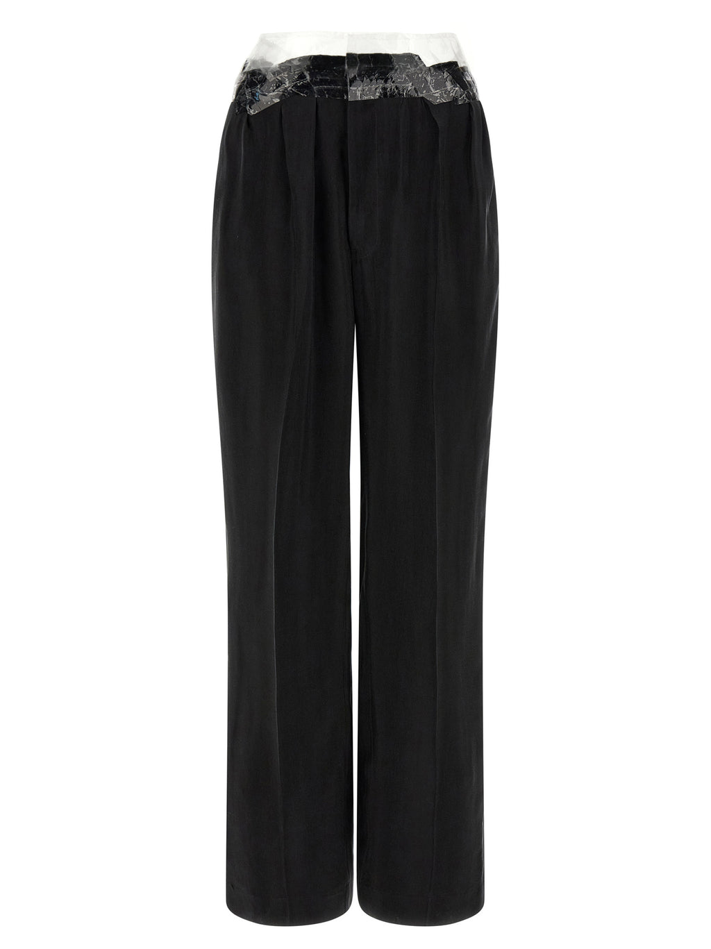Black Copper Casual Pants
