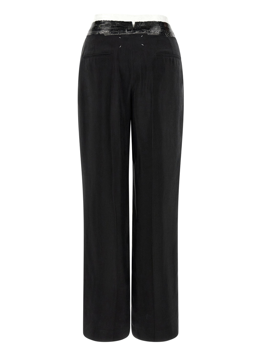Black Copper Casual Pants