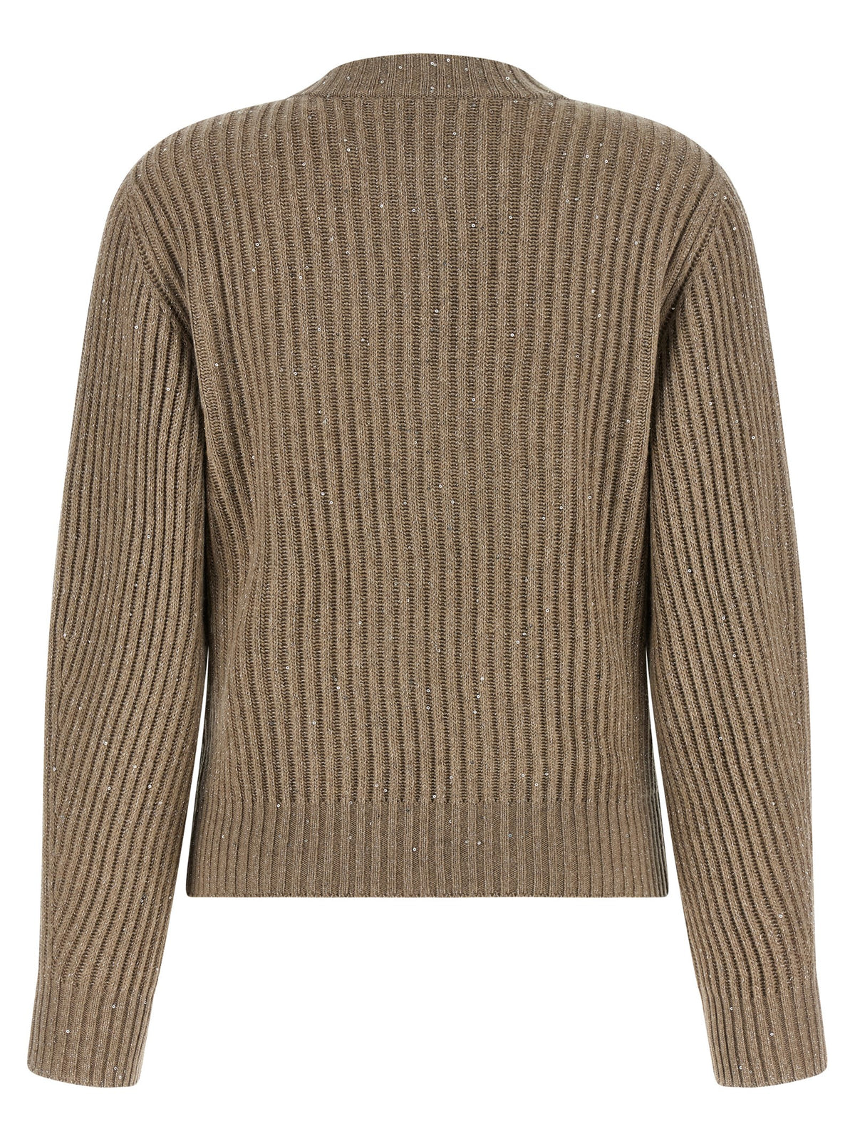 Beige Cashmere Cardigan