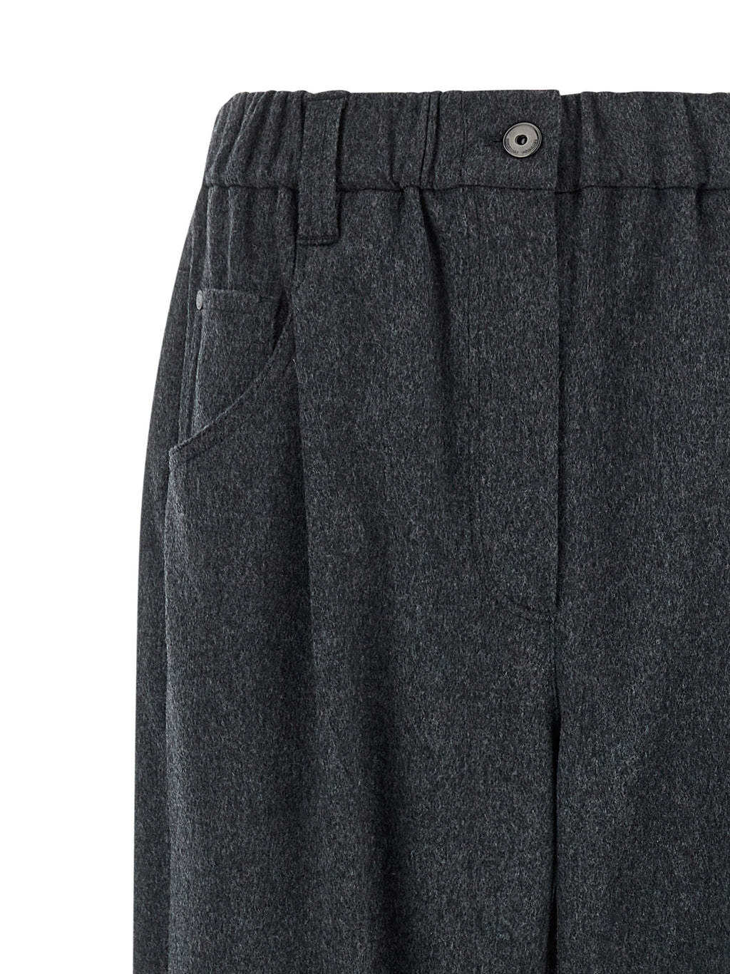 Gray Wool Pants
