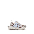 Multicolor Polyurethane Athletic Sneakers