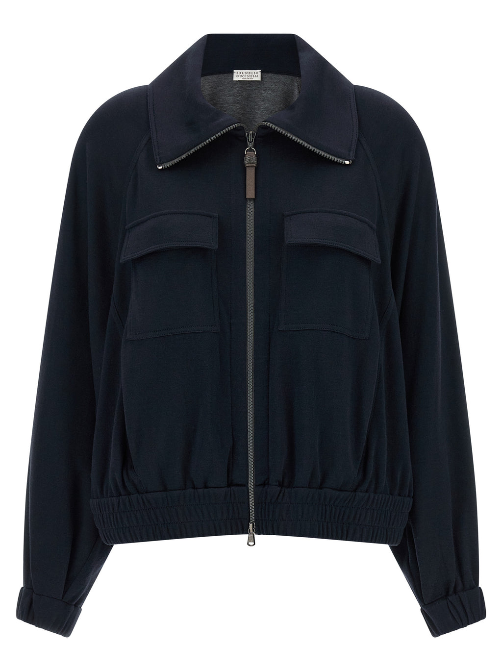 Blue Cotton Bomber