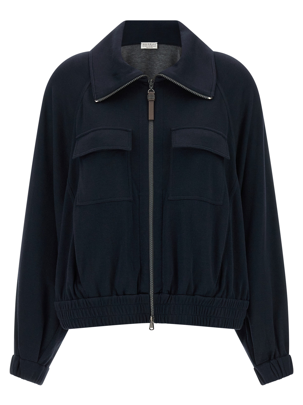 Blue Cotton Bomber