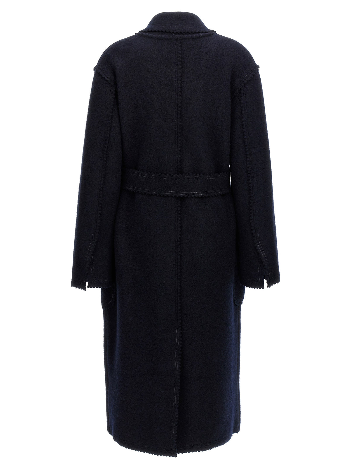 Blue Wool Coat